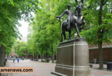 paul revere statue boston