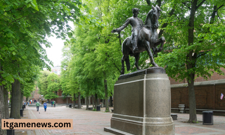 paul revere statue boston